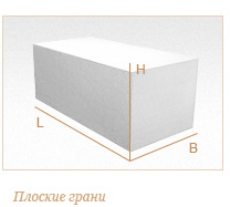 Газобетонный блок ГРАС D600, B3.5, 600x200x350 мм