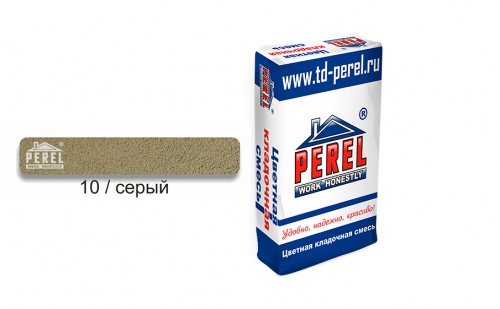 Цветной кладочный раствор PEREL SL 5010 серый зимний, 25 кг