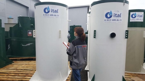 Аэрационная установка для очистки сточных вод Итал Био (Ital Bio)  Био 4 Миди